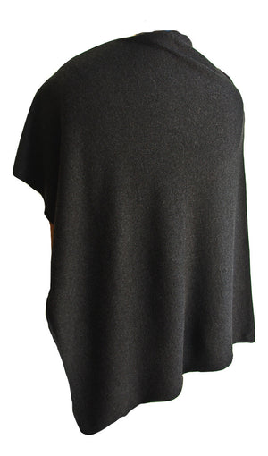 Brocante Gramon - SCA 2-Ply Poncho - Charcoal