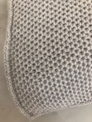 Brocante Gramon - Waffle Stitch 4-Ply Cashmere Blanket Throw - Potash