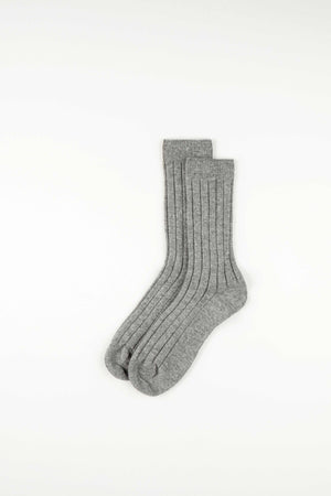 Brocante Gramon - Cashmere Mens Ribbed Socks