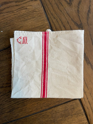 Brocante Gramon - Vintage French linen tea towels