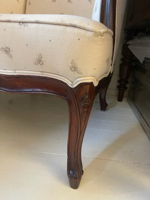 Brocante Gramon - Bee English Linen Bergere Armchair