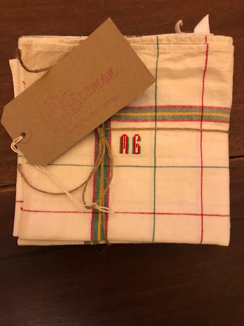 Brocante Gramon - Vintage Tea Towel #MG