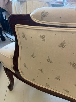 Brocante Gramon - Bee English Linen Bergere Armchair