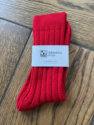 Brocante Gramon - Cashmere Mens Ribbed Socks