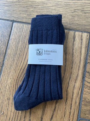 Brocante Gramon - Cashmere Mens Ribbed Socks