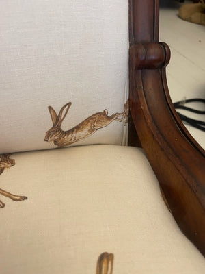 Brocante Gramon - Victorian Bunny Slipper Chair