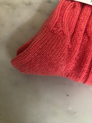 Brocante Gramon - SCA Cashmere 3 Ply Cable Knit Socks